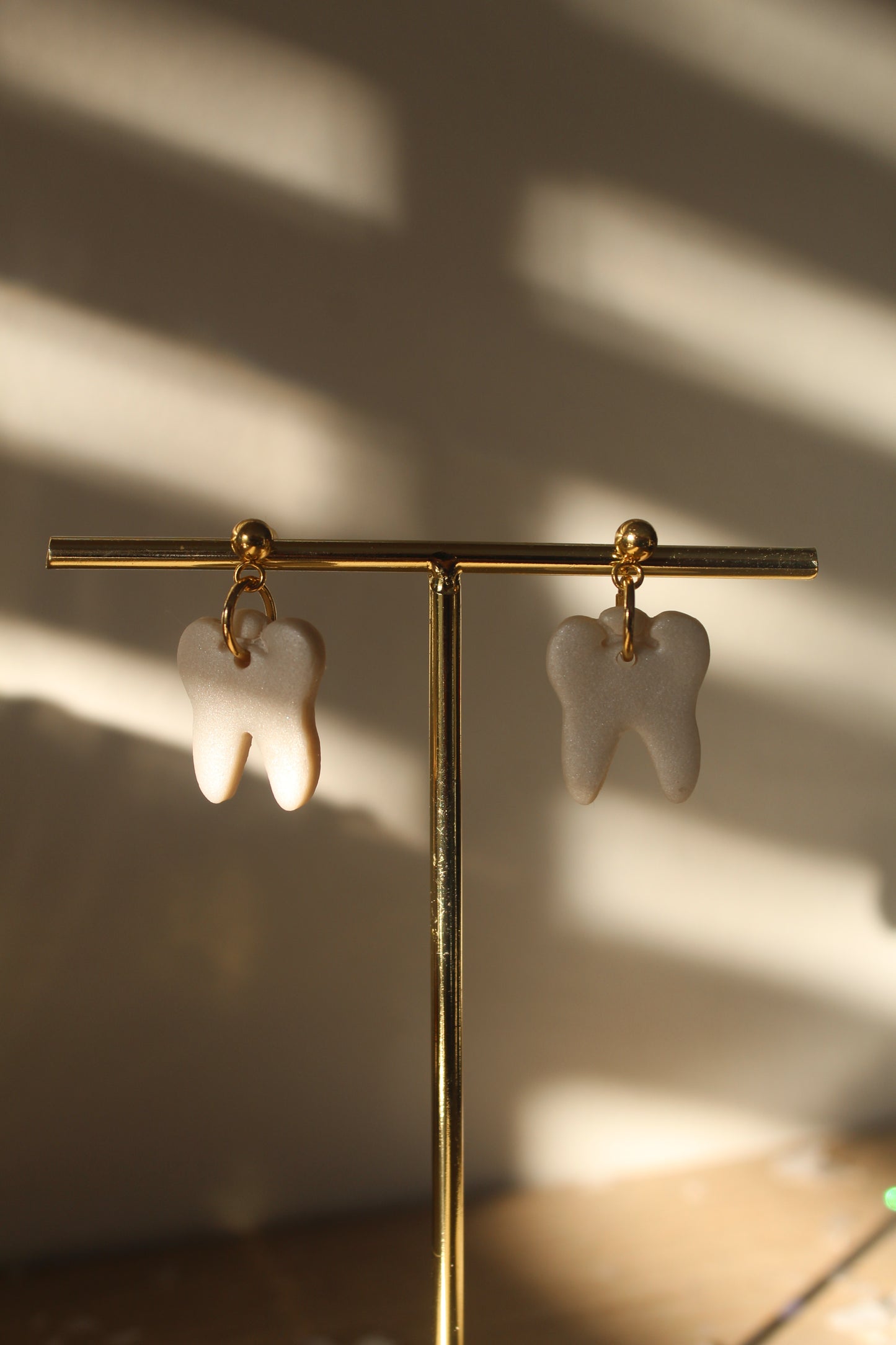 Little Teeth Polymer Clay Earrings