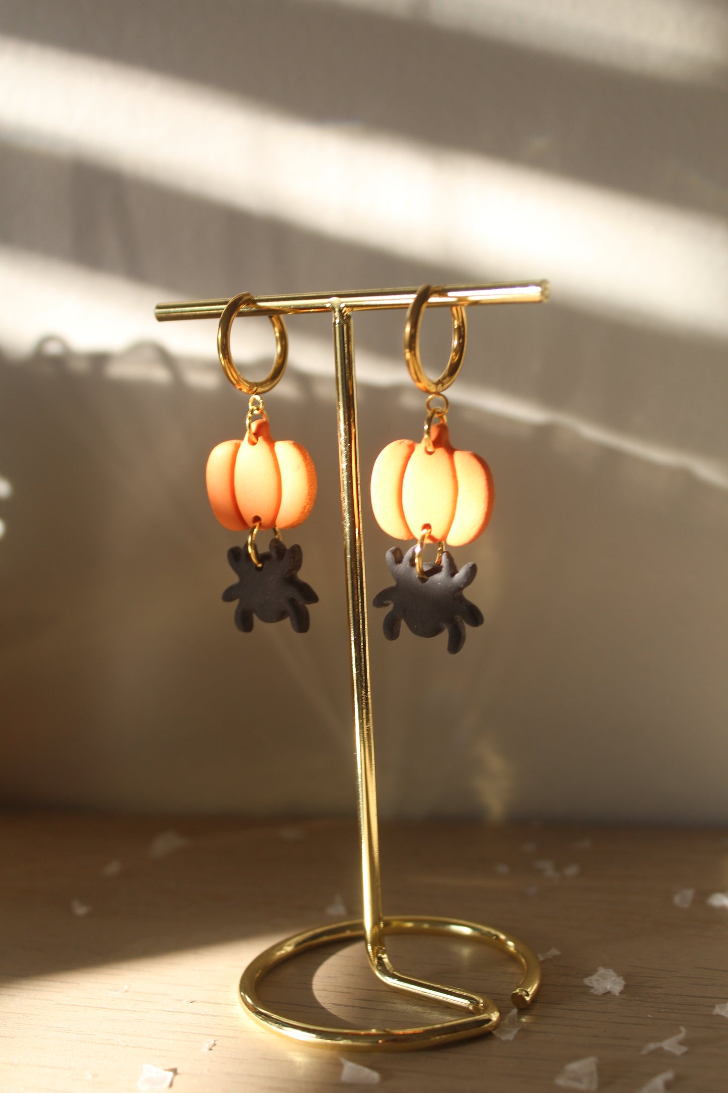 Spooky Pumpkin Spiders